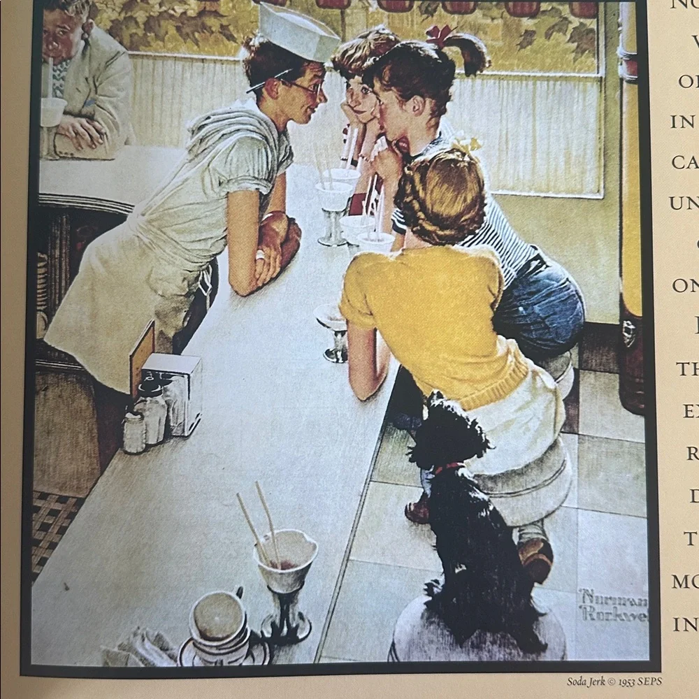 In search of Norman Rockwell's America Hardcover Art Book